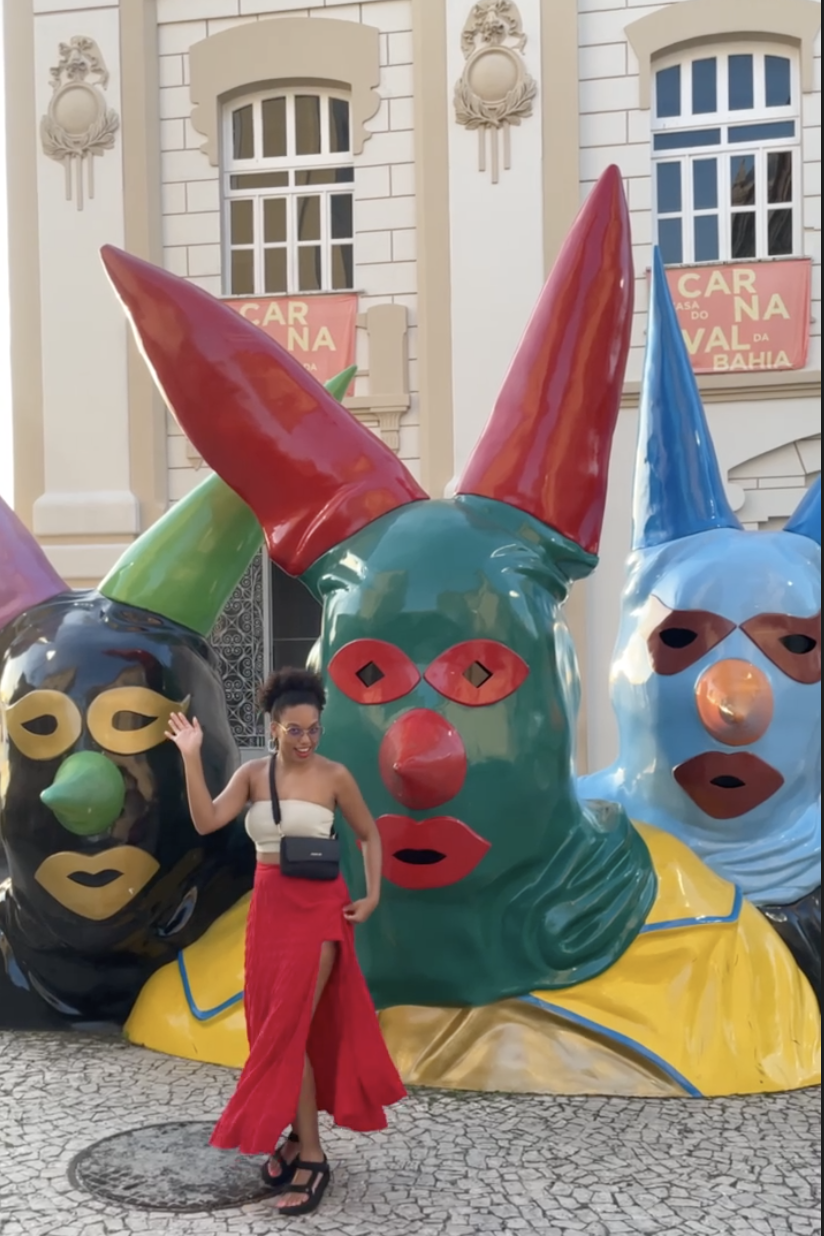 safiya at the casa do carnival